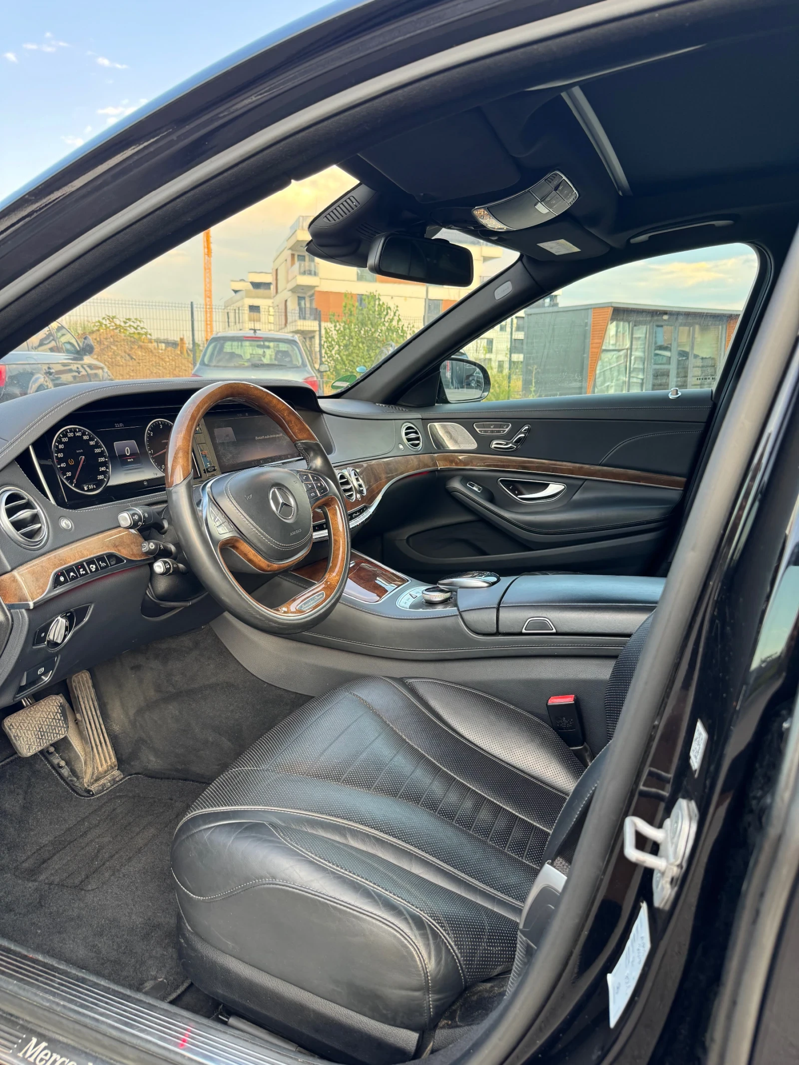 Mercedes-Benz S 350 LONG/PANO/DISTR/BURMESTER/NIGHTVISION/KEYLESS/FULL, снимка 9 - Автомобили и джипове - 55879967