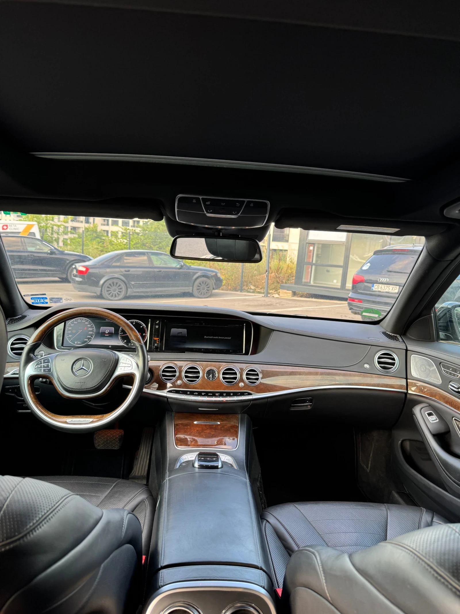 Mercedes-Benz S 350 LONG/PANO/DISTR/BURMESTER/NIGHTVISION/KEYLESS/FULL, снимка 14 - Автомобили и джипове - 55879967