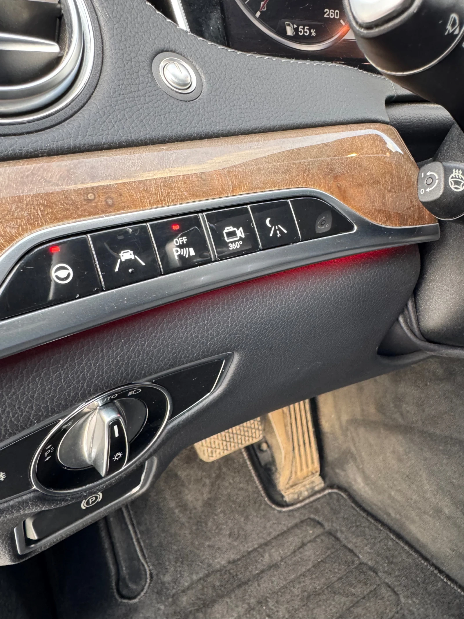 Mercedes-Benz S 350 LONG/PANO/DISTR/BURMESTER/NIGHTVISION/KEYLESS/FULL, снимка 10 - Автомобили и джипове - 55879967