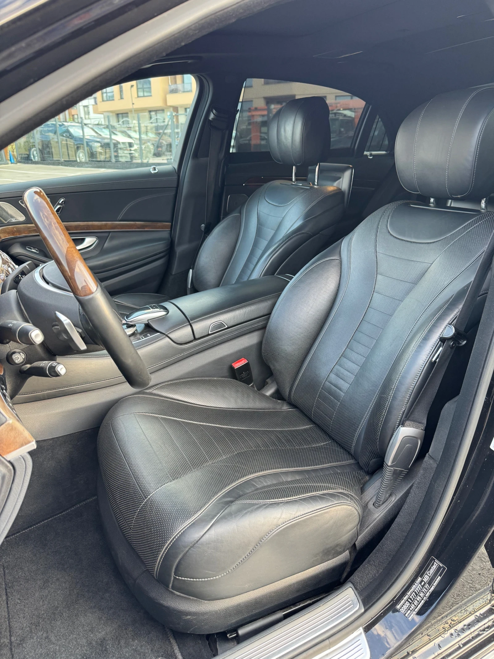 Mercedes-Benz S 350 LONG/PANO/DISTR/BURMESTER/NIGHTVISION/KEYLESS/FULL, снимка 11 - Автомобили и джипове - 55879967