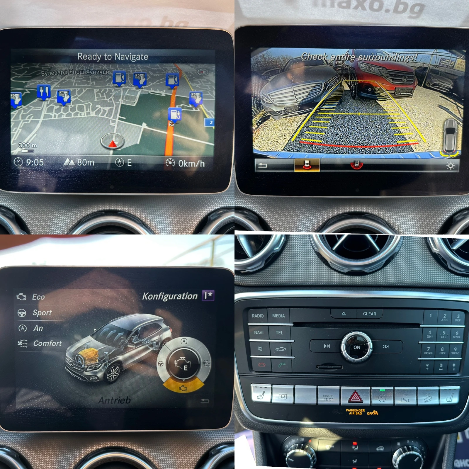 Mercedes-Benz GLA 220 2.2CDI 136HP 4-MATIC FACE LIFT PANORAMA | Mobile.bg � ����������� 16