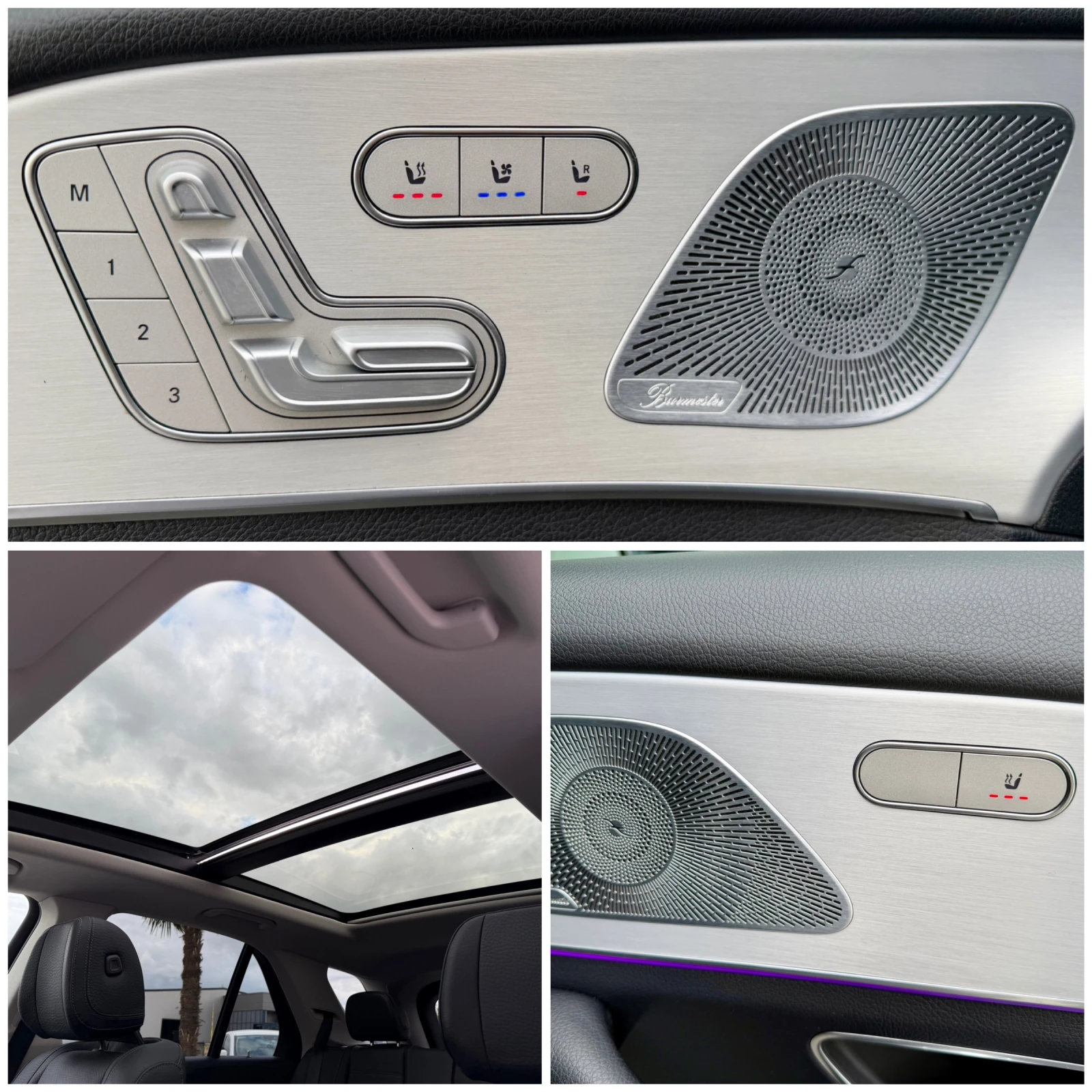 Mercedes-Benz GLE 400 AMG * VAKUM* OBDUH* PANO* DISTR* KeyLess* BURM* Bl, снимка 15 - Автомобили и джипове - 54656486