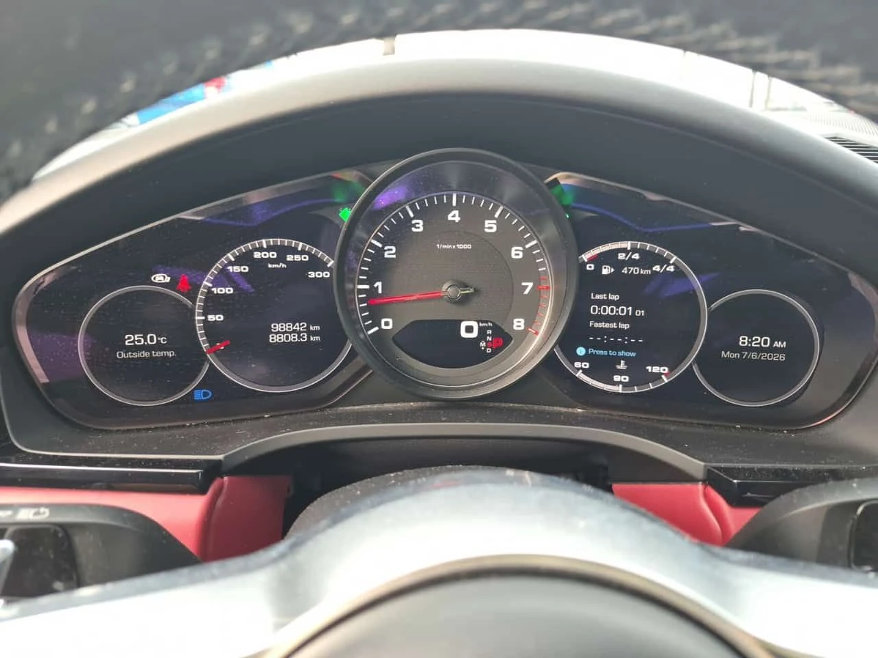 Porsche Cayenne  S / RED INT / 360 / PANORAMA / MEMORY , снимка 10 - Автомобили и джипове - 55458481