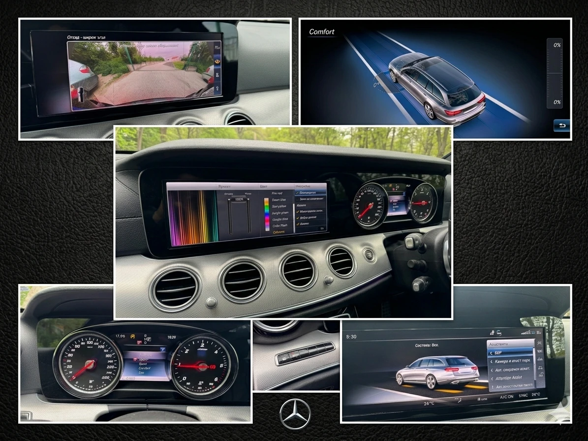 Mercedes-Benz E 220 4-Matic, снимка 9 - Автомобили и джипове - 54363218