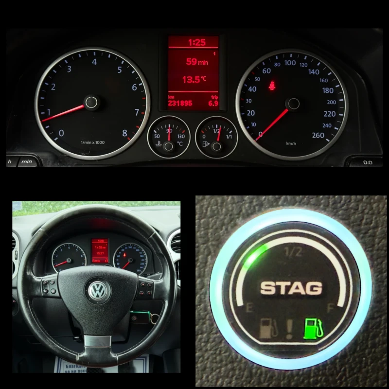 VW Tiguan 1.4TSI LPG* NAVI* XENON, снимка 16 - Автомобили и джипове - 51851716