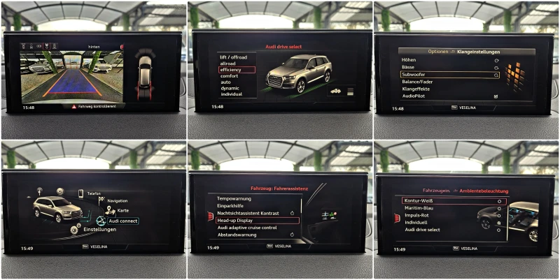 Audi Q7 S-LINE/DISTR/360CAM/BOSE/AIR/ПОДГР/CAR PLAY/LIZING, снимка 14 - Автомобили и джипове - 53098926