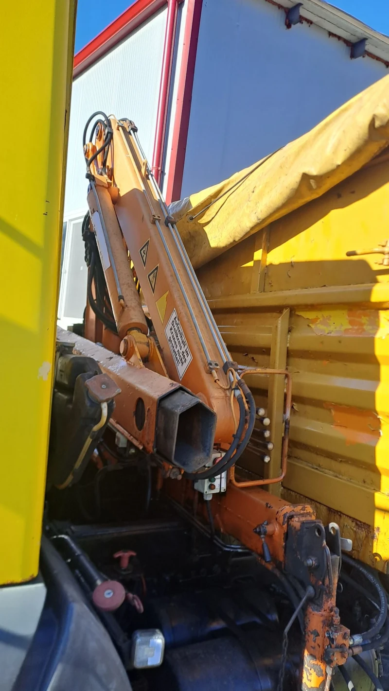 Man 8.163 Самосвал с кран , снимка 4 - Камиони - 52516591