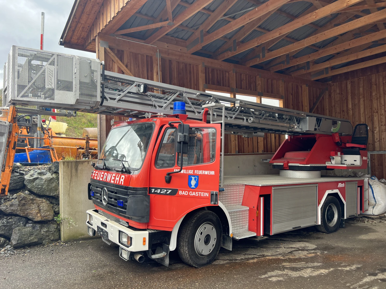 Mercedes-Benz 1425 Пожарна-25, FEUERWEHR, ,  - изображение 8