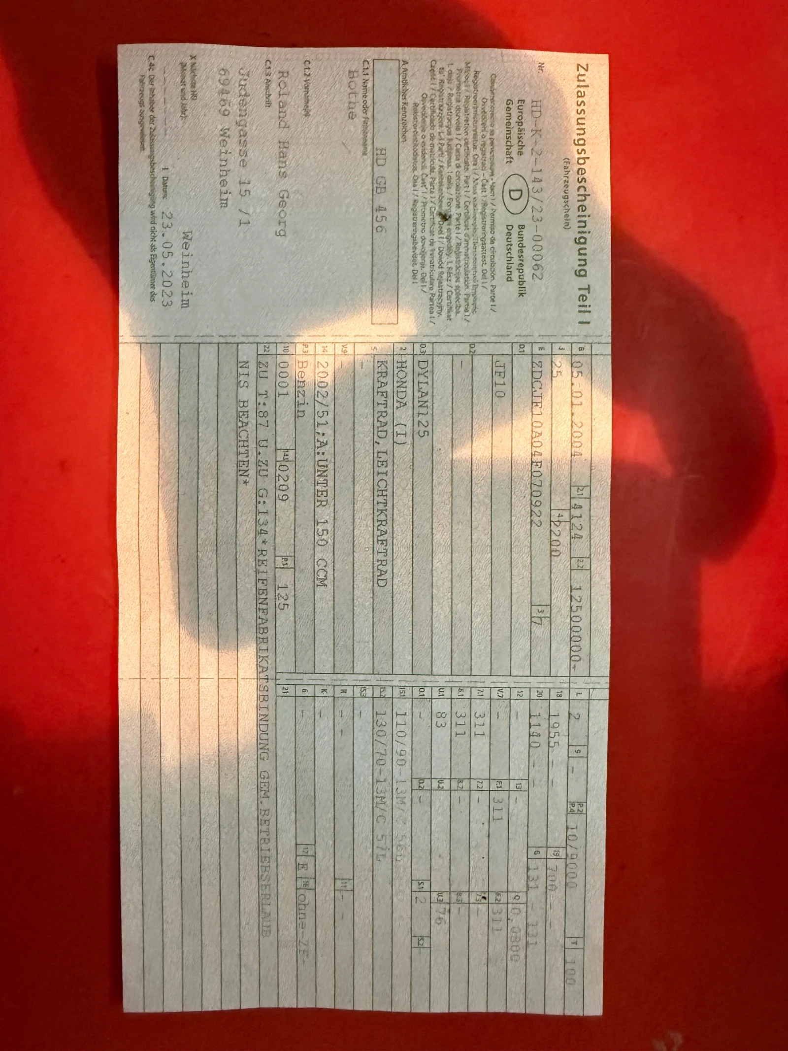 Honda Dylan 125 - изображение 10