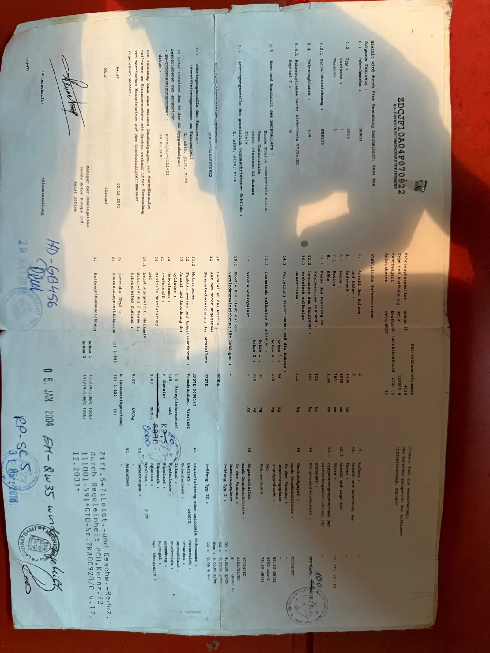 Honda Dylan 125 - изображение 9