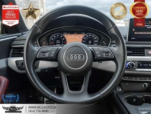 Audi A5 * quattro Progressiv * CARFAX * ЦЕНА ДО БГ, снимка 14 - Автомобили и джипове - 53226624
