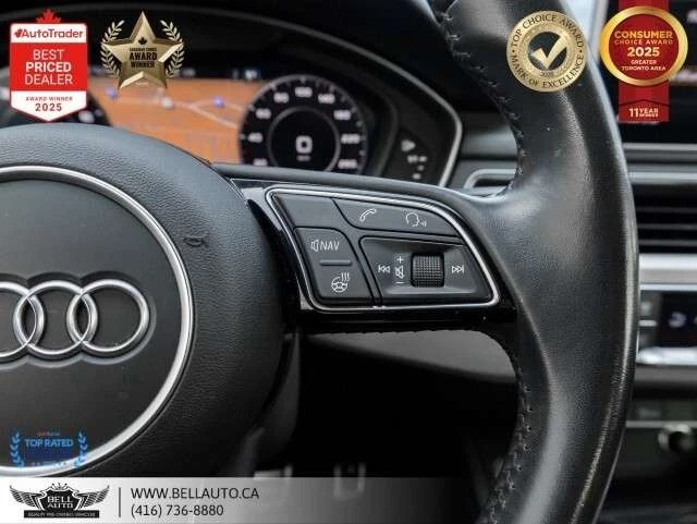 Audi A5 * quattro Progressiv * CARFAX * ЦЕНА ДО БГ, снимка 17 - Автомобили и джипове - 53226624