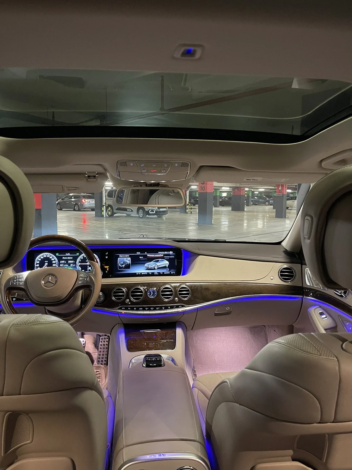 Mercedes-Benz S 550 БАТЕРИЯ/ДИСТРОНИК/МАСАЖ/НАПА/ПАНОРАМА/360 КАМЕРА, снимка 4 - Автомобили и джипове - 55463044