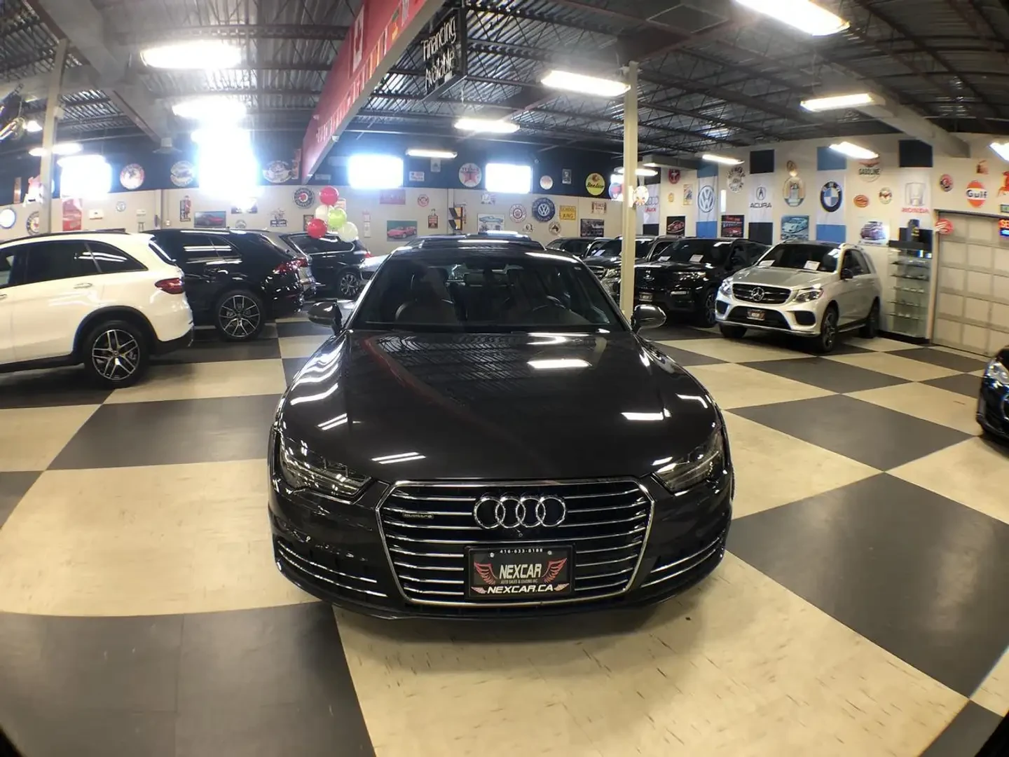 Audi A7 TECHNIK AWD LEATHER SUNROOF NAV B/SPOT L/ASSIST, снимка 2 - Автомобили и джипове - 55654624
