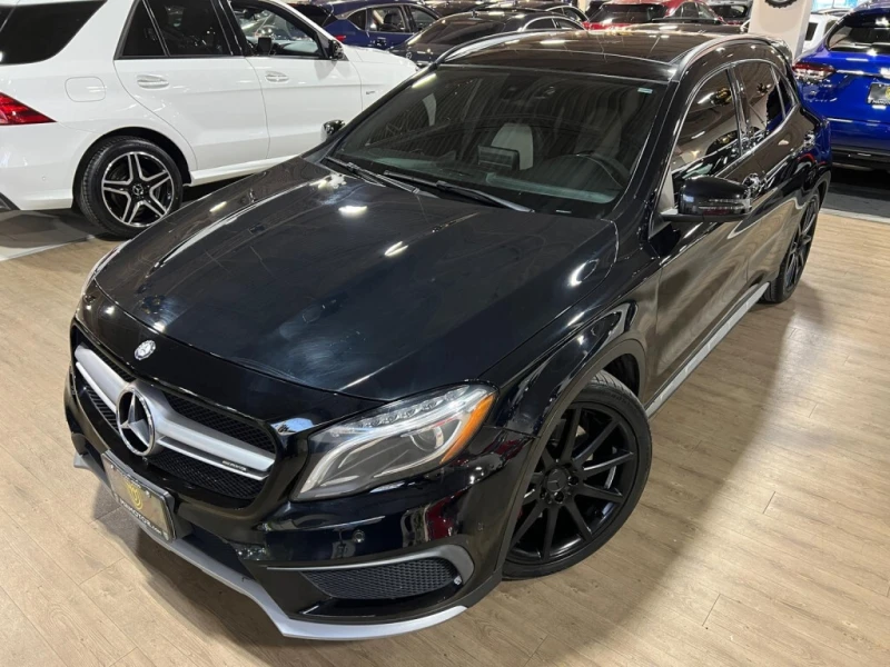 Mercedes-Benz GLA 45 AMG * HRMAN KARDON * CARFAX * ЦЕНА ДО БЪЛГАРИЯ, снимка 9 - Автомобили и джипове - 52878137