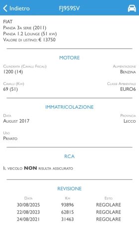 Fiat Panda Euro6 1.2 Lounge 98.000km! | Auto.bg — изображение 13