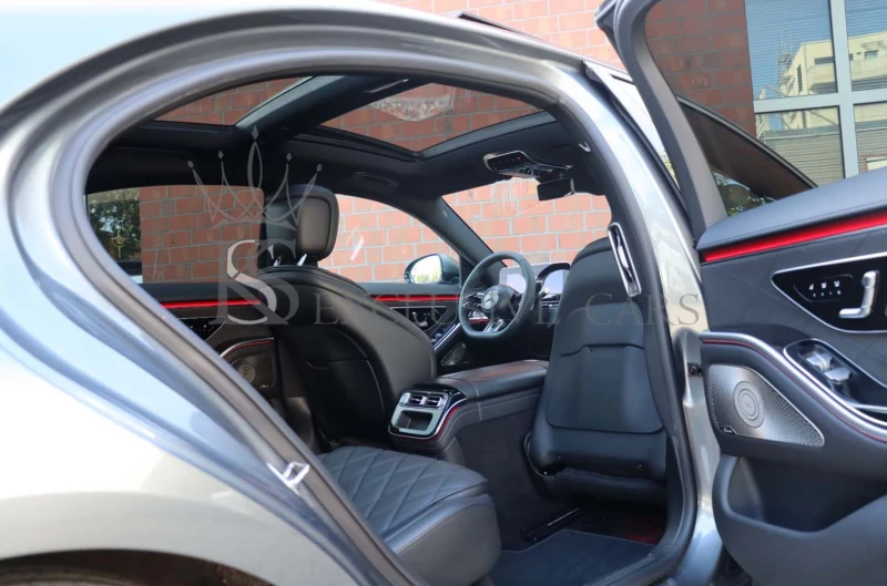 Mercedes-Benz S 400 D* 4M* AMG* LONG* BURMESTER* PANO* 360* HUD* , снимка 9 - Автомобили и джипове - 52035777