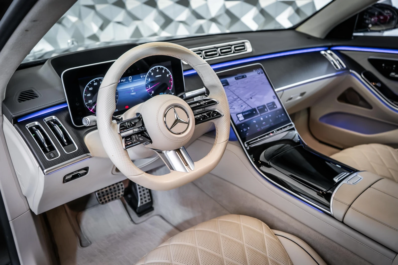 Mercedes-Benz S 580 4M+ FirstCl TV Burm Pano - изображение 8