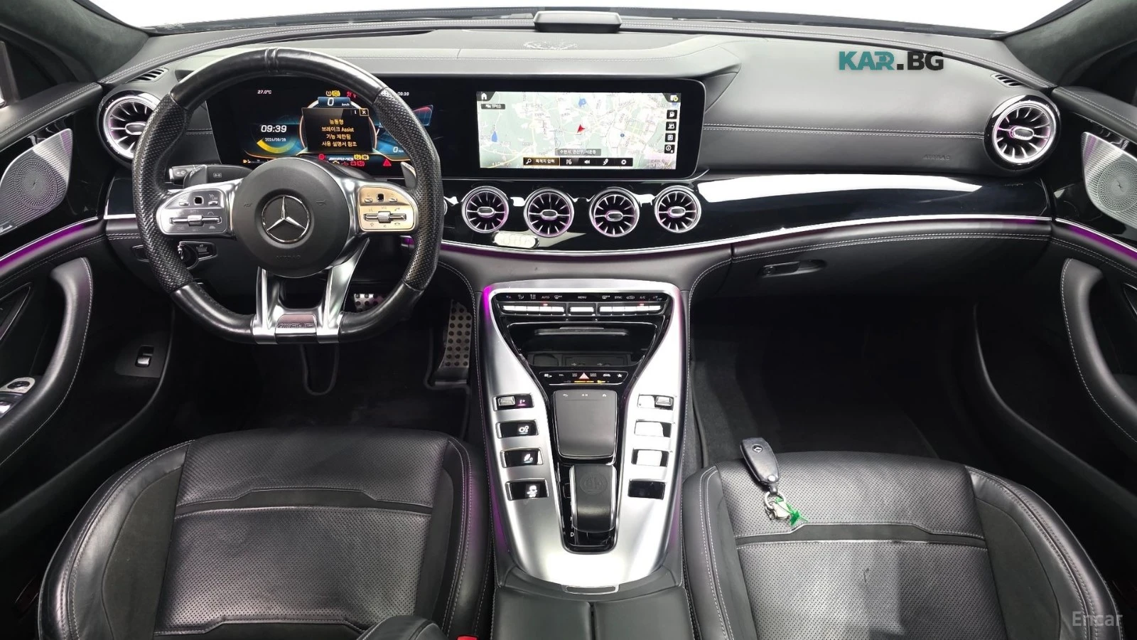 Mercedes-Benz AMG GT 43* 4MATIC* DISTRONIC* ОБДУХВАНЕ* 360* КАМЕРА* ХЕД, снимка 5 - Автомобили и джипове - 55942845