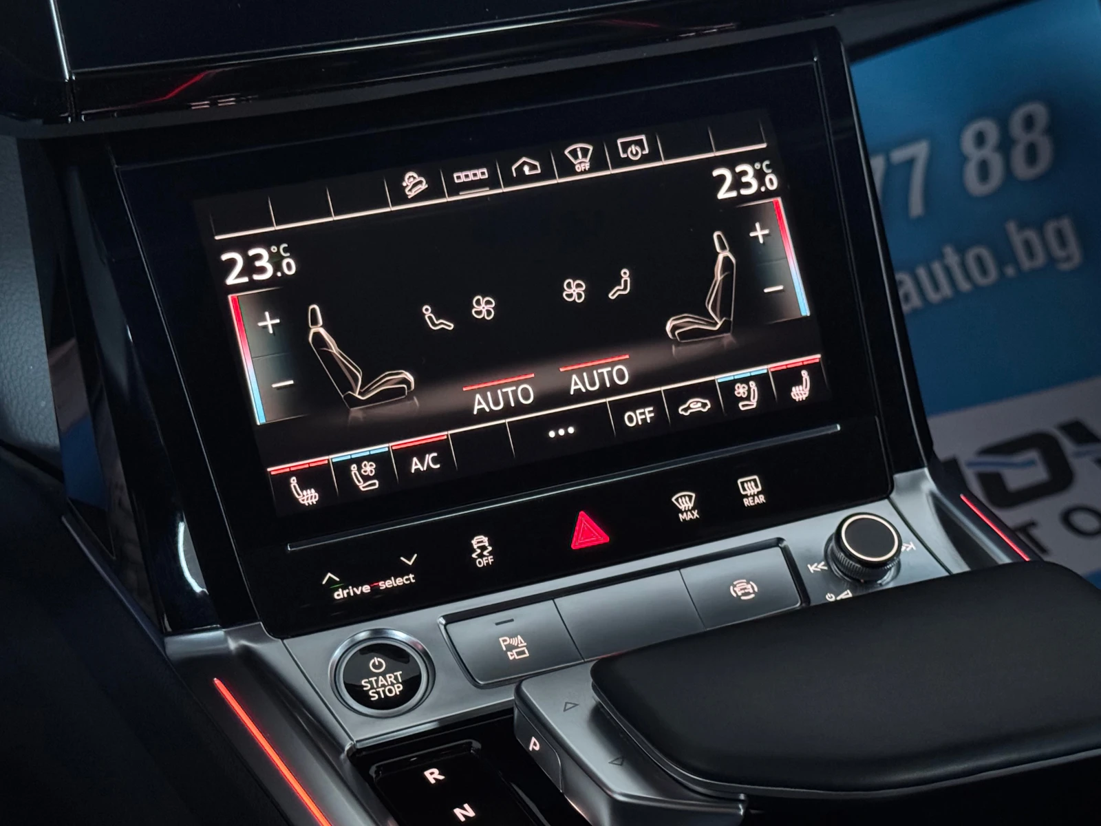 Audi E-Tron 55 SPORTBACK S-LINE HEAD-UP ВАКУУМ ПАНОРАМА ОБДУХВ, снимка 11 - Автомобили и джипове - 56259857