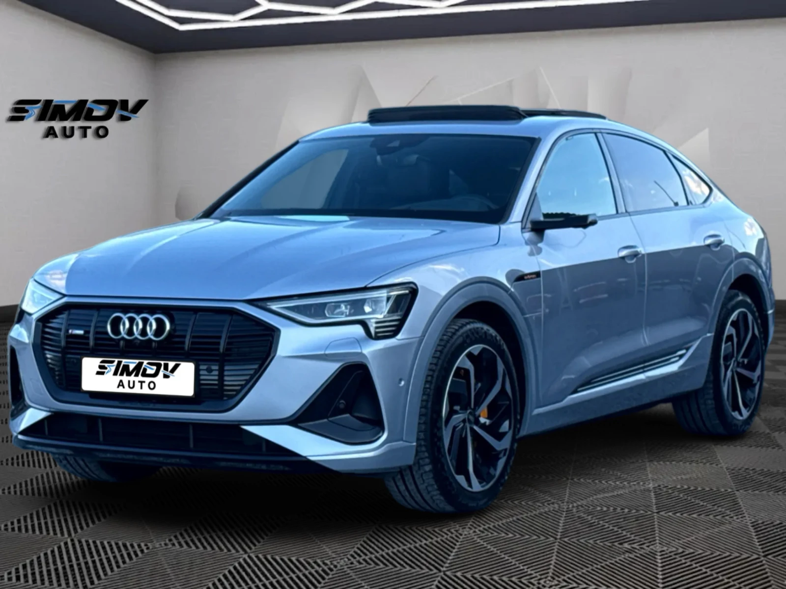 Audi E-Tron 55 SPORTBACK S-LINE HEAD-UP ВАКУУМ ПАНОРАМА ОБДУХВ, снимка 3 - Автомобили и джипове - 56259857