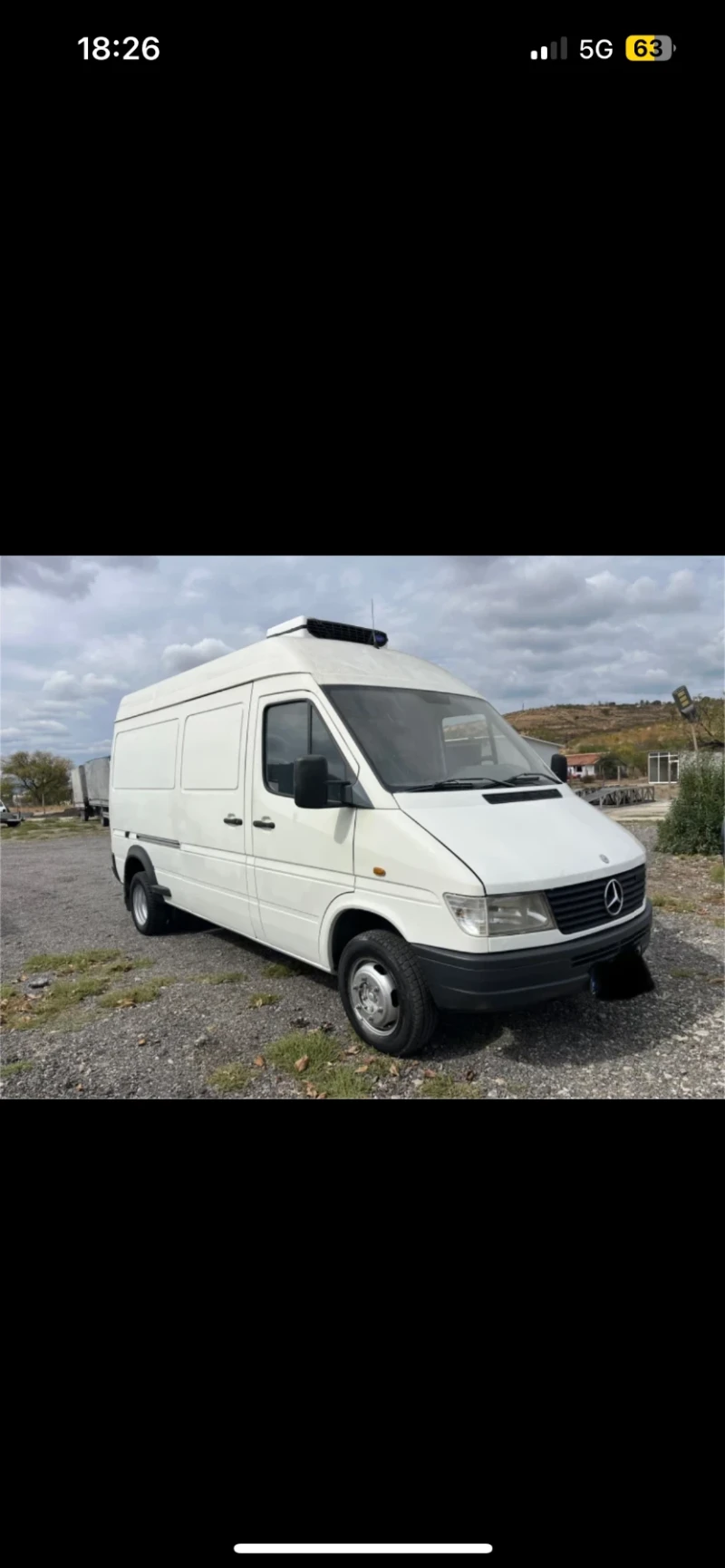 Mercedes-Benz Sprinter 412 2.9TD Хладилен, снимка 3 - Бусове и автобуси - 53000928