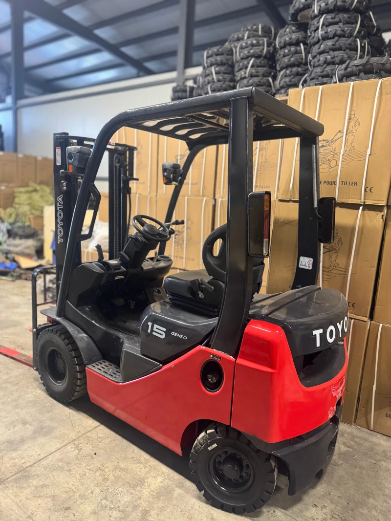 Мотокар Toyota Geneo-15, снимка 2 - Индустриална техника - 53490639