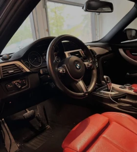 BMW 330 М ПАКЕТ * ШИБИДАХ * ЧЕРВЕН САЛОН * ПОДГРЕВ * , снимка 5