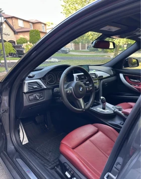BMW 330 М ПАКЕТ * ШИБИДАХ * ЧЕРВЕН САЛОН * ПОДГРЕВ * , снимка 6