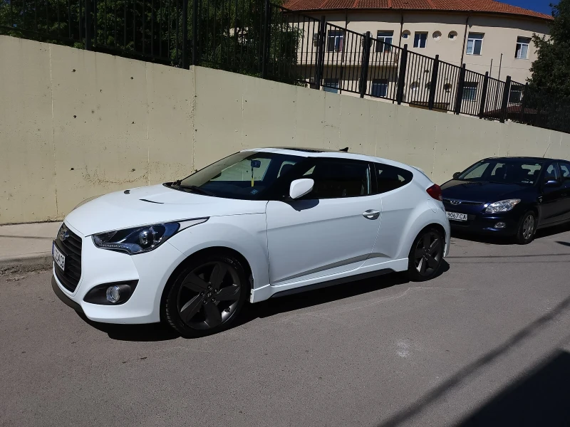 Hyundai Veloster  TURBO, NAVI, CAMERA, TOP EXCLUSIVE , снимка 1 - Автомобили и джипове - 47320740