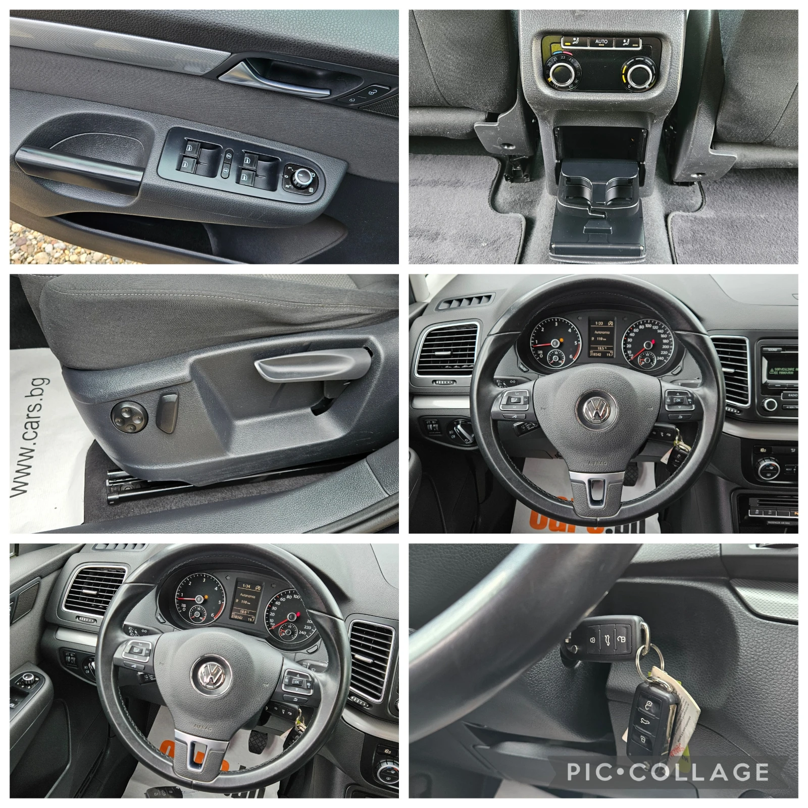 VW Sharan 2, 0TDI* 140k�* 2014* 7 �����* ���������* ��� ���� | Mobile.bg � ����������� 16
