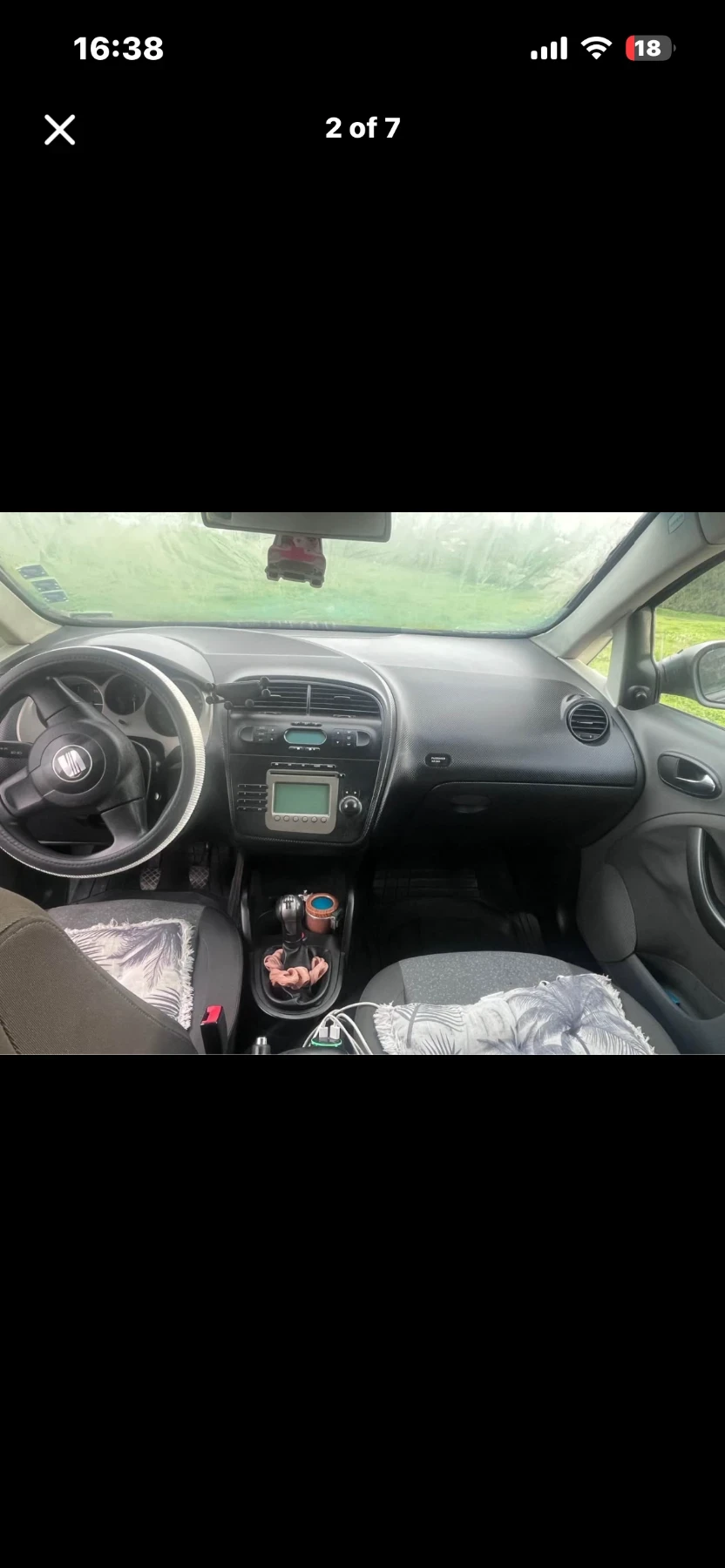 Seat Altea 1.9tdi, снимка 2 - Автомобили и джипове - 55304267