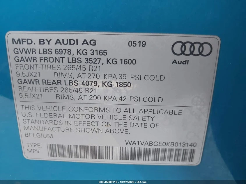 Audi E-Tron Premium Plus, снимка 9 - Автомобили и джипове - 56618844