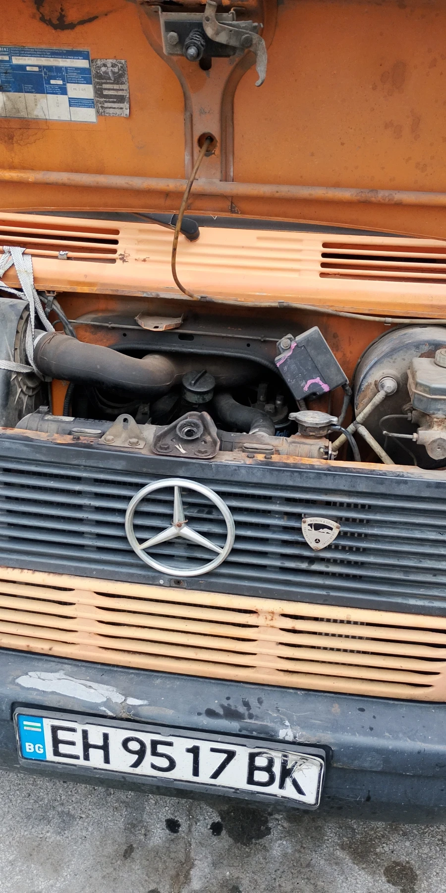 Mercedes-Benz 308 Мерцедес Бенц  пали и върви префрлясе  - изображение 6