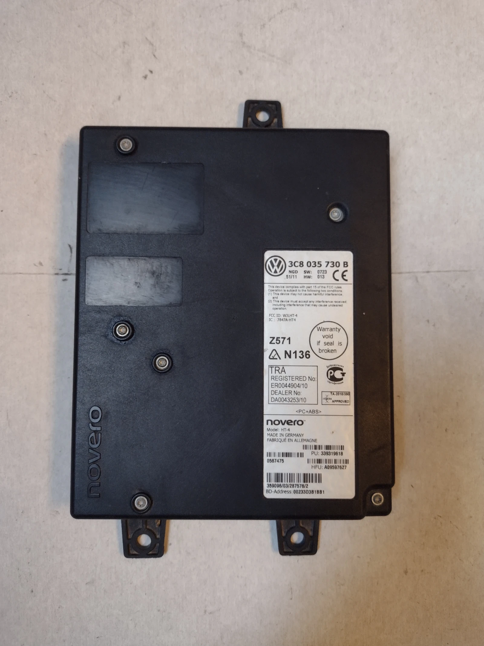 3C8035730B   Bluetooth   VW, Audi, Seat, Skoda   3C8 035 730 B | Mobile.bg   1