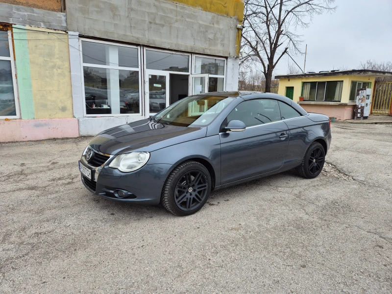 VW Eos 2.0 TDI КАБРИО ТОП, снимка 3 - Автомобили и джипове - 48461635