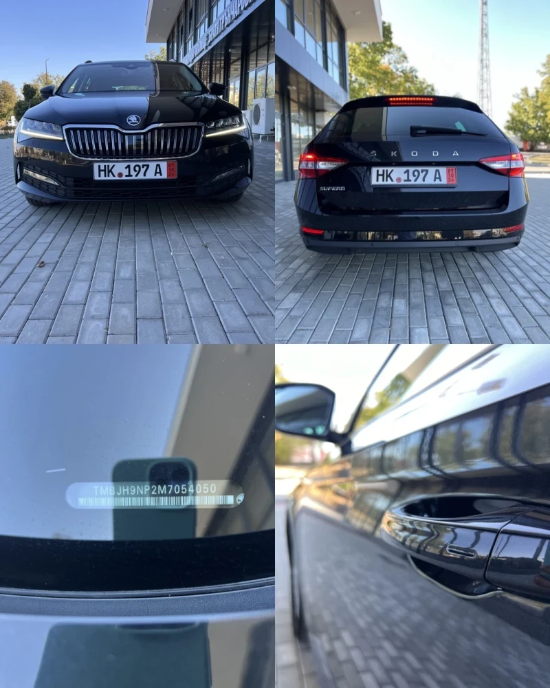 Skoda Superb Germany Взета от Skoda 100%Реални км .БЕЗ УДАРИ, снимка 2 - Автомобили и джипове - 47388005