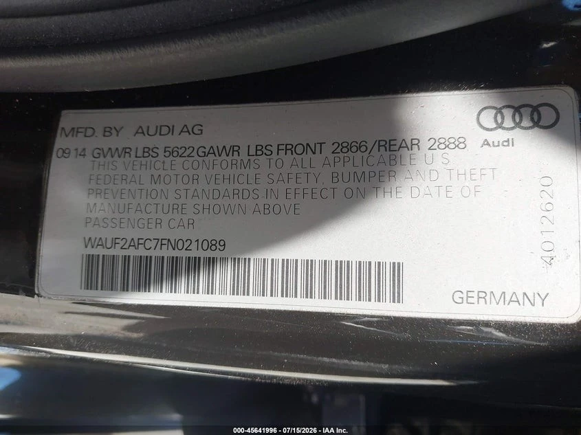 Audi S6 ЦЕНА ДО БЪЛГАРИЯ РЕГИСТРАЦИЯ & АВТОКРЕДИТ, снимка 16 - Автомобили и джипове - 55617688