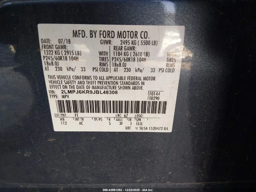 Lincoln Mkx 3.7L V-6 DOHC, VVT, 303HP Front Wheel Drive | Mobile.bg � ����������� 14
