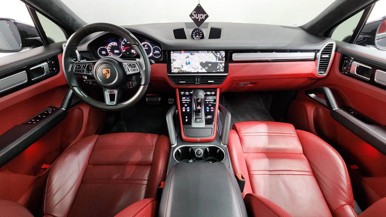 Porsche Cayenne COUPE* TURBO* 550КС+ * ОБДУХ* 360* ЛИЗИНГ, снимка 6 - Автомобили и джипове - 54611084