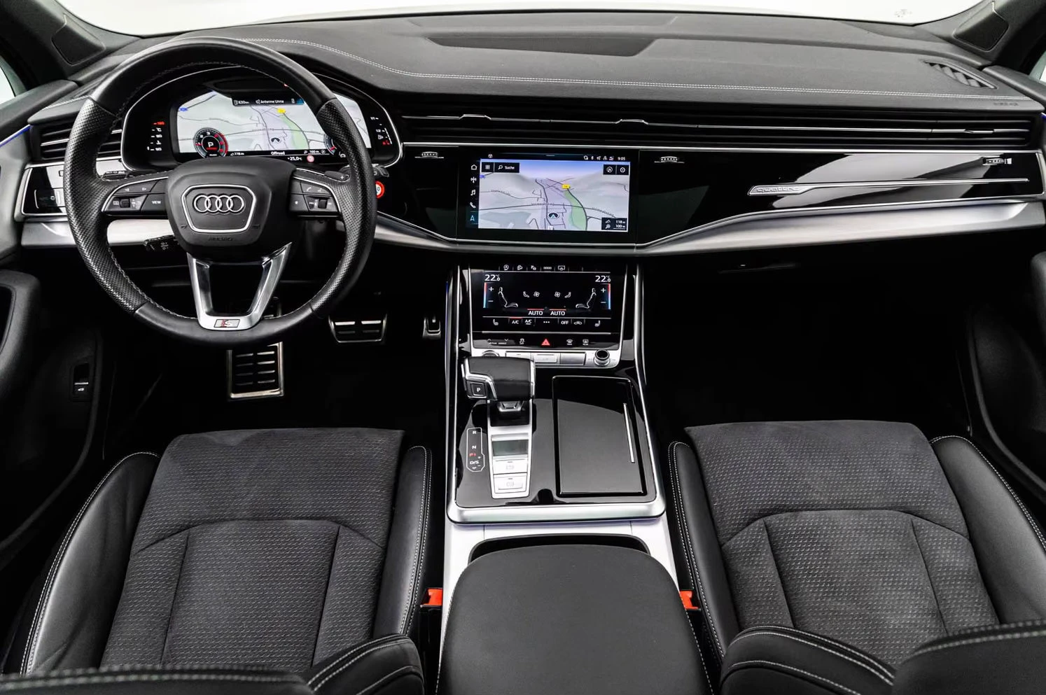 Audi Q7 50TDI/286HP/2XS-LINE/PANO/LASER/B&O/360/HUD/777z, снимка 10 - Автомобили и джипове - 55691077