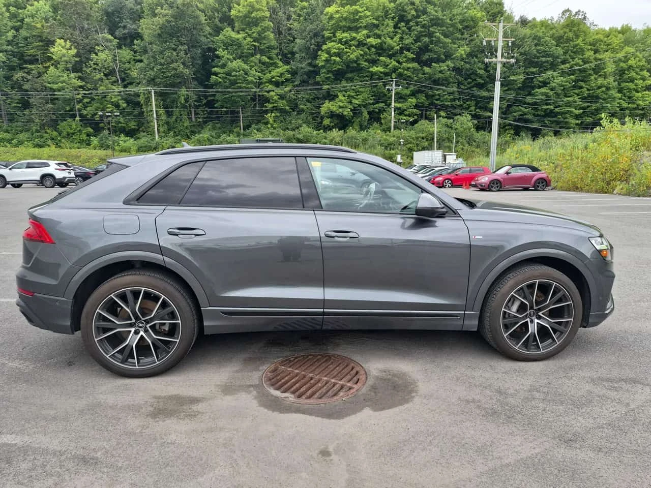 Audi Q8 PROGRESSIV S-LINE* ОБДУХВАНЕ* 360* CARFAX, снимка 3 - Автомобили и джипове - 55728907