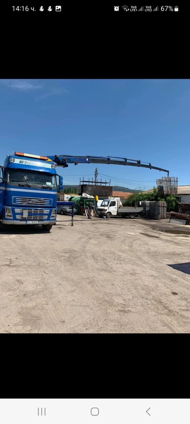 Volvo Fh FH13 със EFFER  Кран  - изображение 3