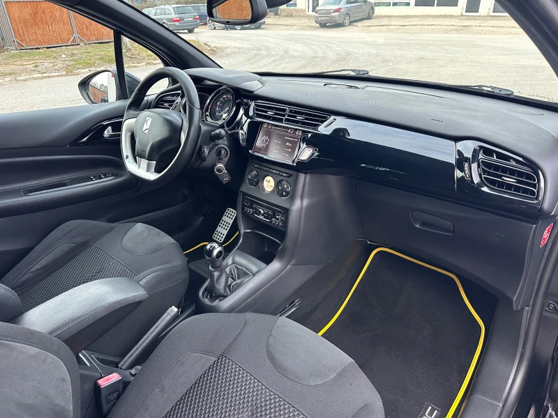 Citroen DS3 1.4i Just Black Design GPL Navigation Италия, снимка 12 - Автомобили и джипове - 48667694