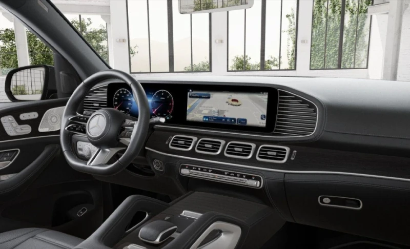 Mercedes-Benz GLS 450 d AMG 4-MATIC NIGHT PANO BURMESTER 360 , снимка 8 - Автомобили и джипове - 51509031