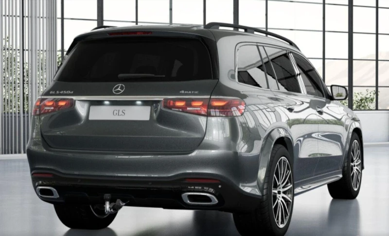 Mercedes-Benz GLS 450 d AMG 4-MATIC NIGHT PANO BURMESTER 360 , снимка 4 - Автомобили и джипове - 51509031
