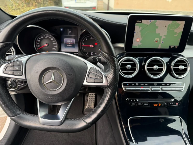 Mercedes-Benz C 250 CDI 4matic * Amg* Swiss* Burmester* Headup* , снимка 15 - Автомобили и джипове - 53285340