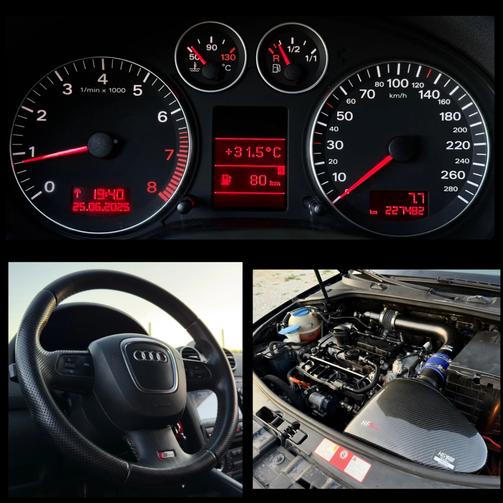 Audi A3 2.0TFSI * QUATTRO* NAVI* XENON*  | Mobile.bg   16