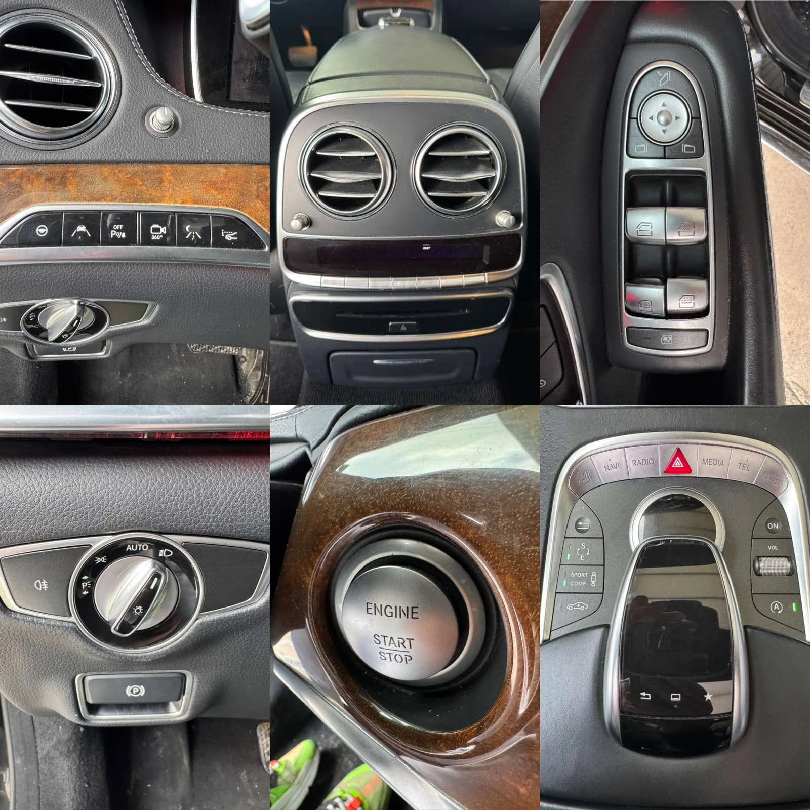 Mercedes-Benz S 350 d* 258ps* L* AMG* 9G* 3xTV* Pano* Head Up* FULL | Mobile.bg � ����������� 15