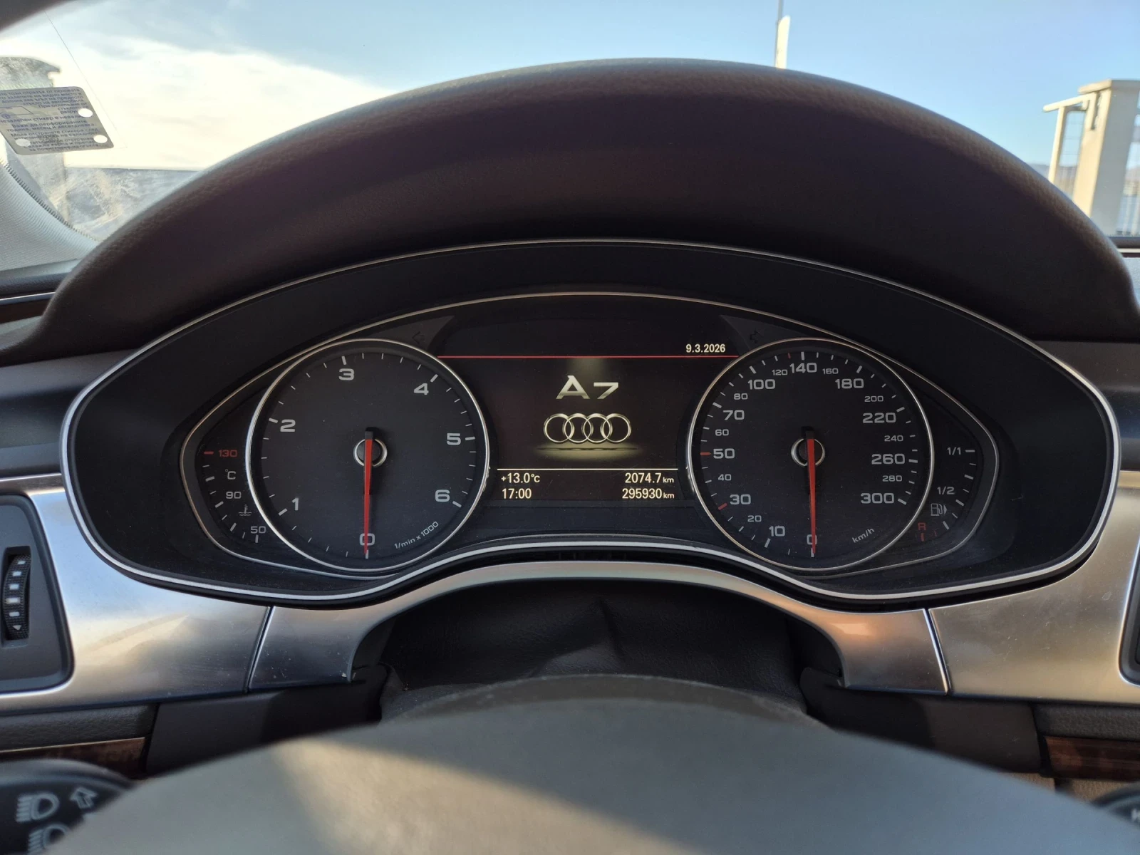 Audi A7 3.0 TDI 2xSLine Обслужена, снимка 14 - Автомобили и джипове - 53772909